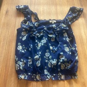 Maxstudio Square Neck Ruffle Cami